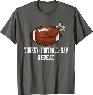 Football Turkey Nap Thanksgiving