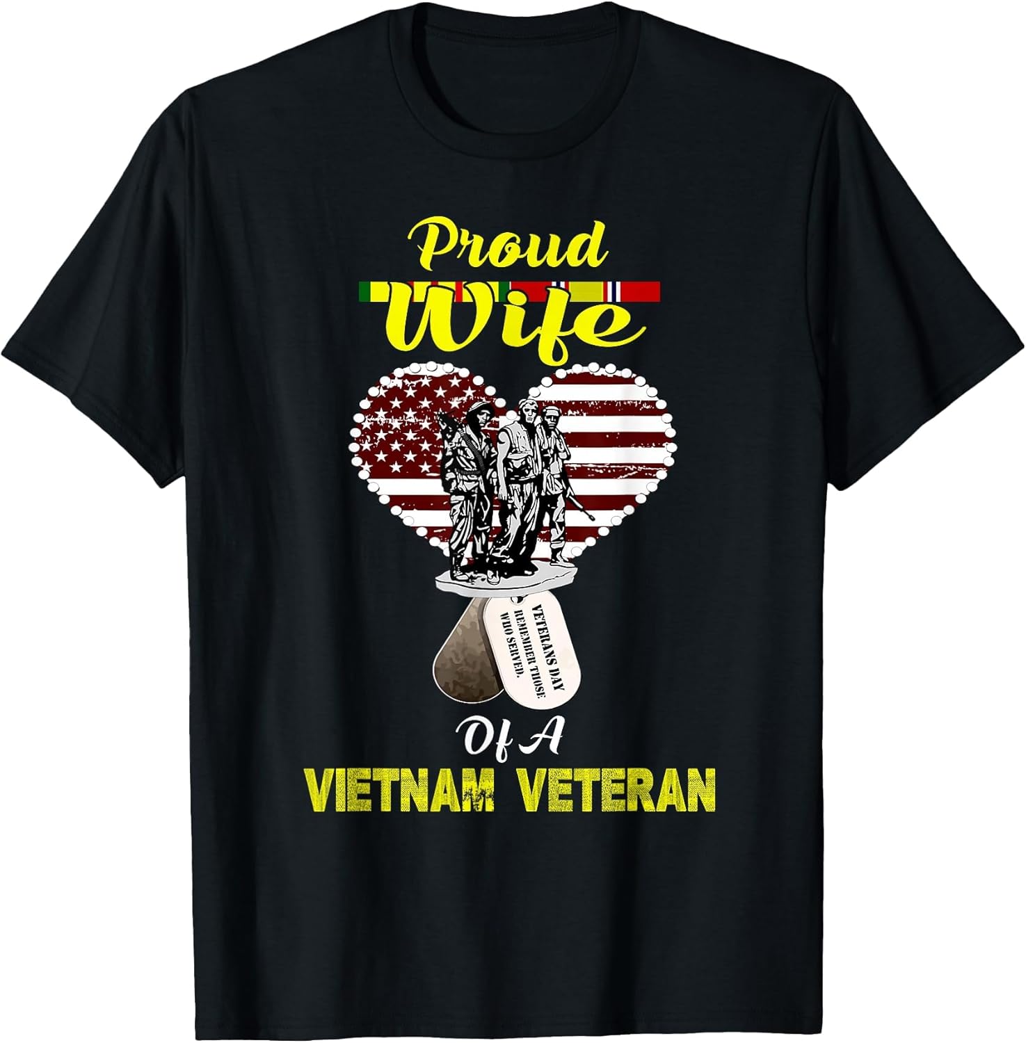 Proud Wife of A Vietnam Veteran T Shirt
