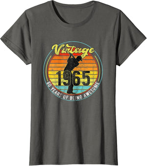 60 Year Old Vintage Golf Golfer 1965 60th Birthday