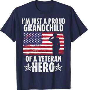 Patriotic Proud Grandchild of A Veteran Grandchild Veteran