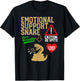 Crude Humor Inappropriate Emotional Support Snake Halloween