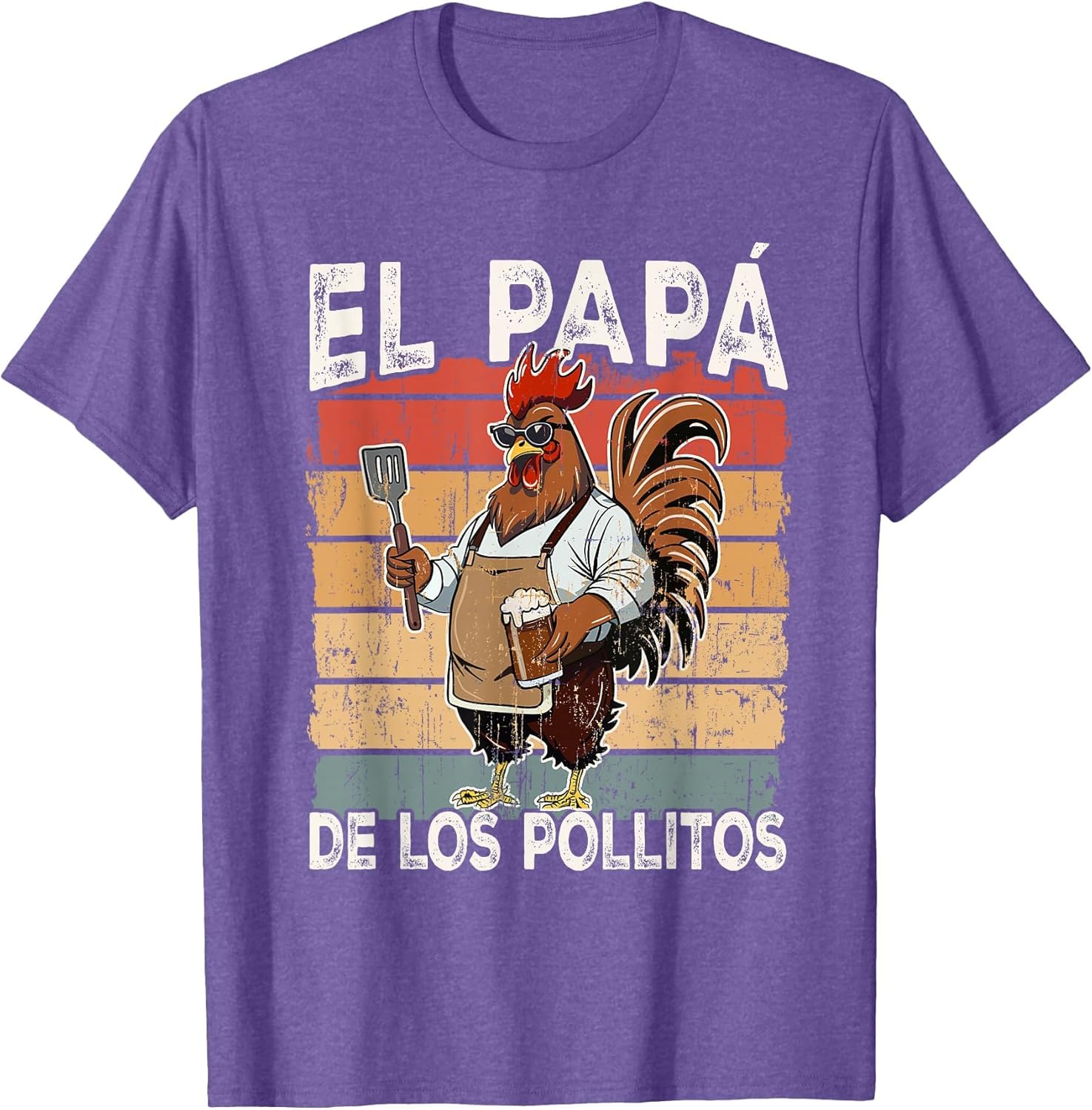 El Papa de lo pollitos Funny Spanish Dia del Padre