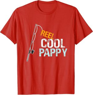 Reel Cool Pappy Fishing Grandfather Grandpa