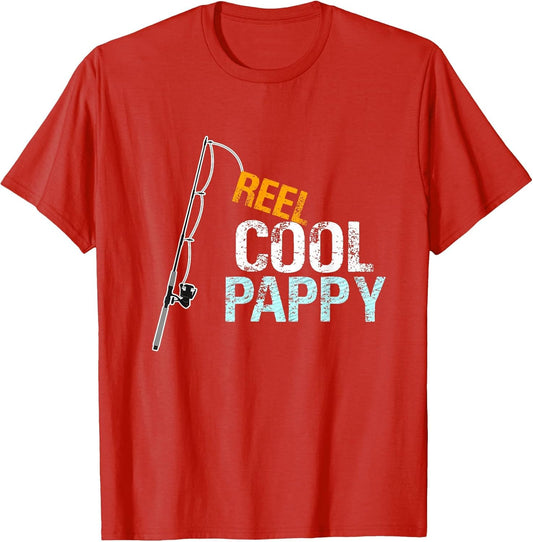 Reel Cool Pappy Fishing Grandfather Grandpa