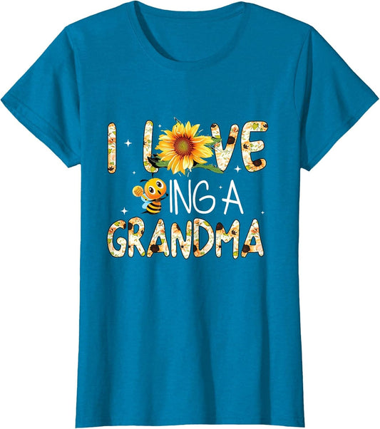 I Love Being A Grandma Sunflower Bee Mother's Day