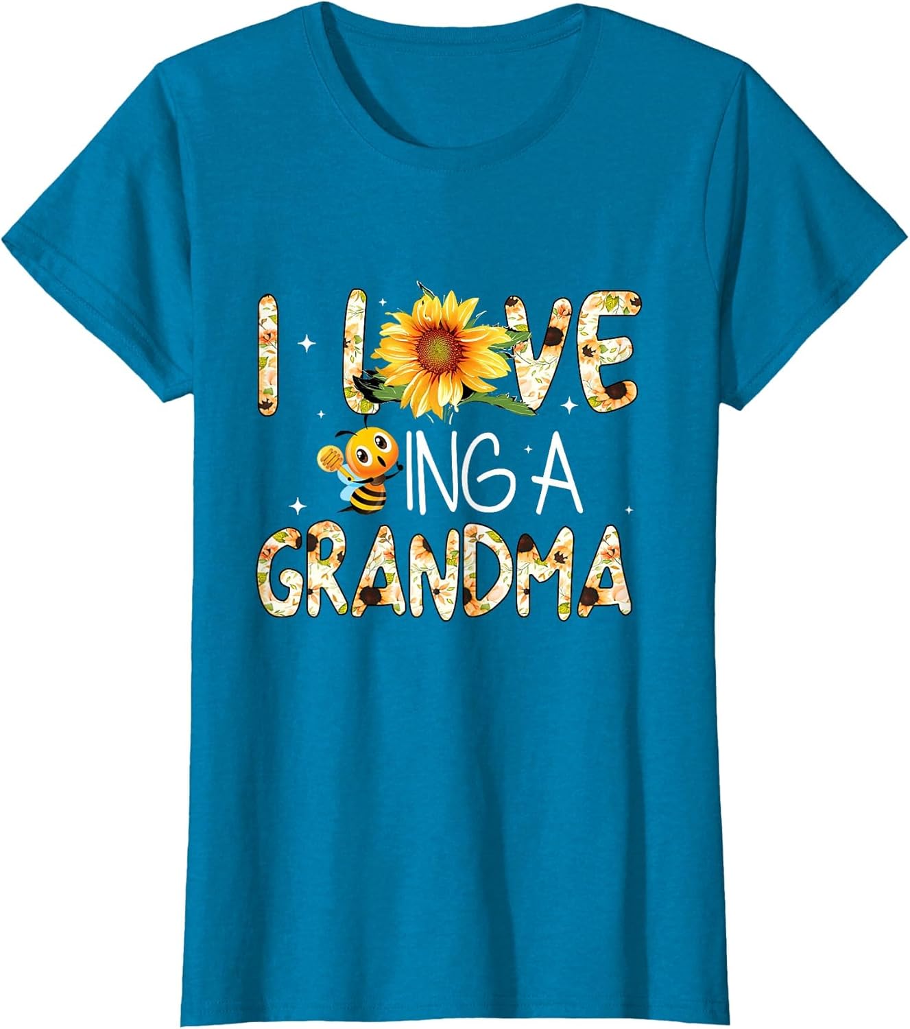 I Love Being A Grandma Sunflower Bee Mother's Day