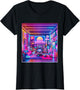 Vaporwave Aesthetic Style Shirt 80s 90s Retro Colorful Room