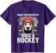 Easily Distracted by Dogs and Hockey Funny Dog Owner