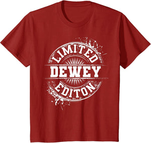Dewey Limited Edition Funny Personalized Name Joke Gift