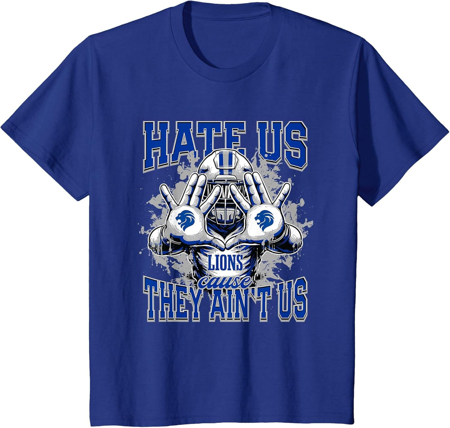 Bismarck Lions Logo Hate Us Cause They Ain't HS