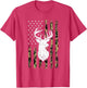 Hunting Shirt American Camouflage Flag Deer Silhouette