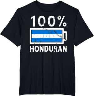 Honduras Flag | 100% Honduran Battery Power