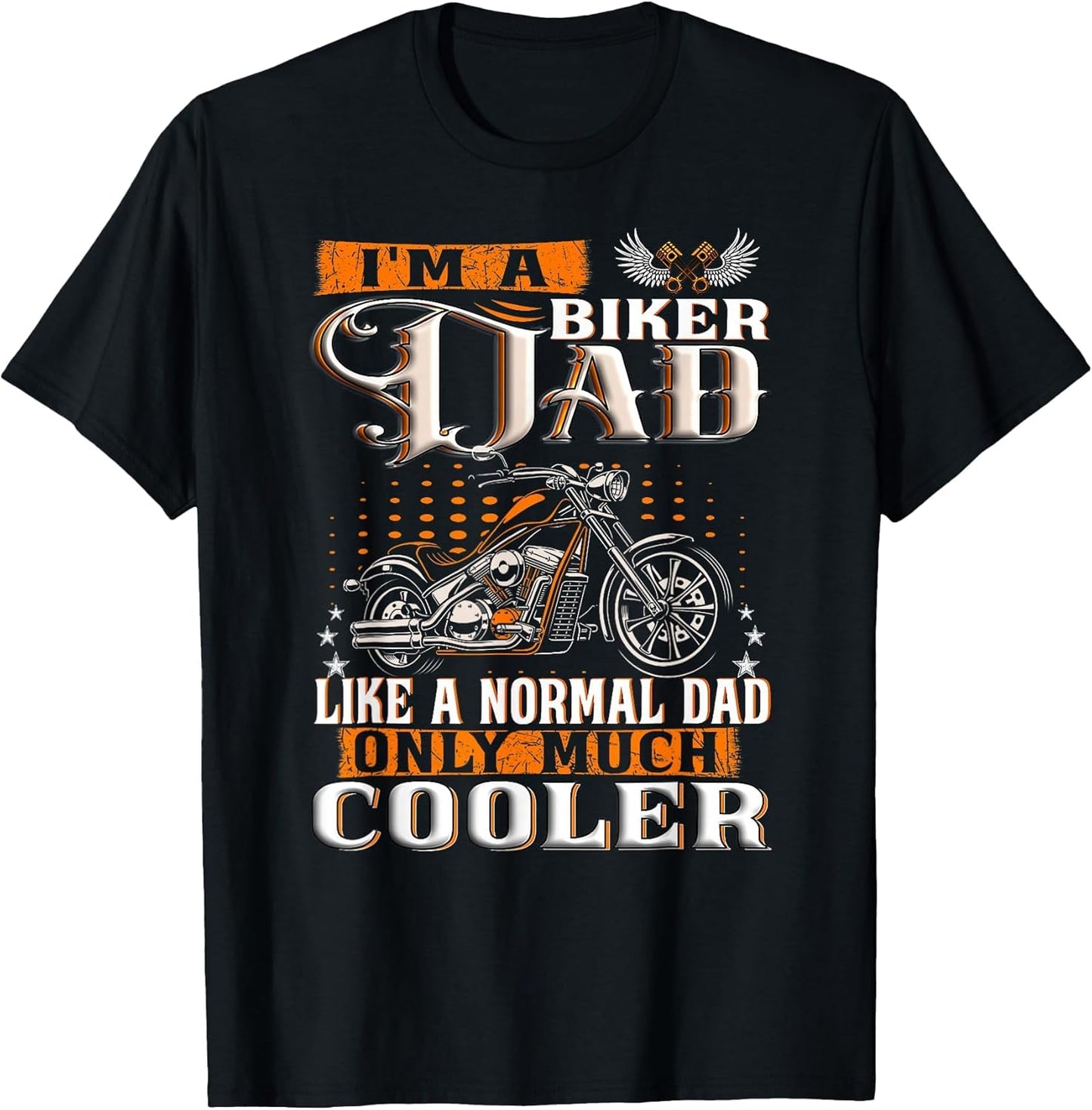 Funny Best Biker Dad Motorcycle Rider Father