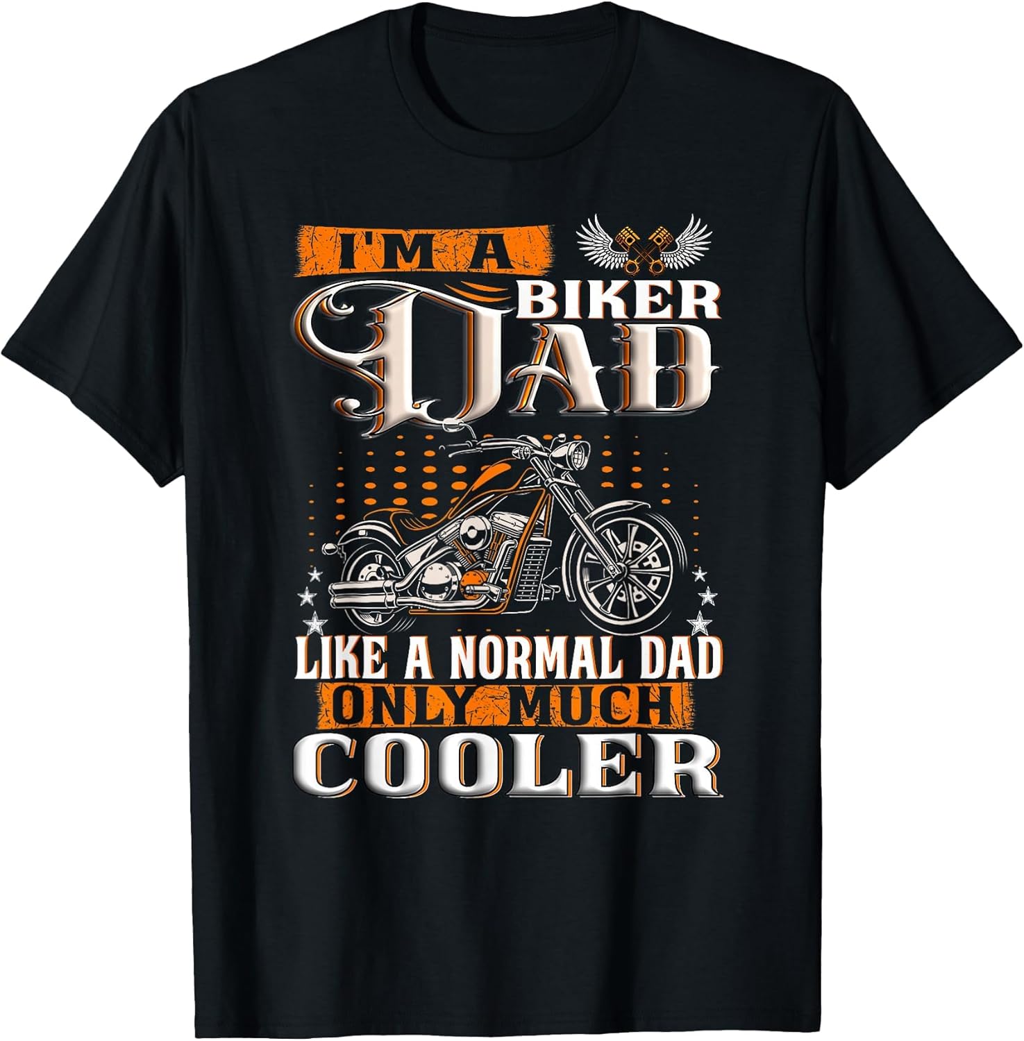 Funny Best Biker Dad Motorcycle Rider Father
