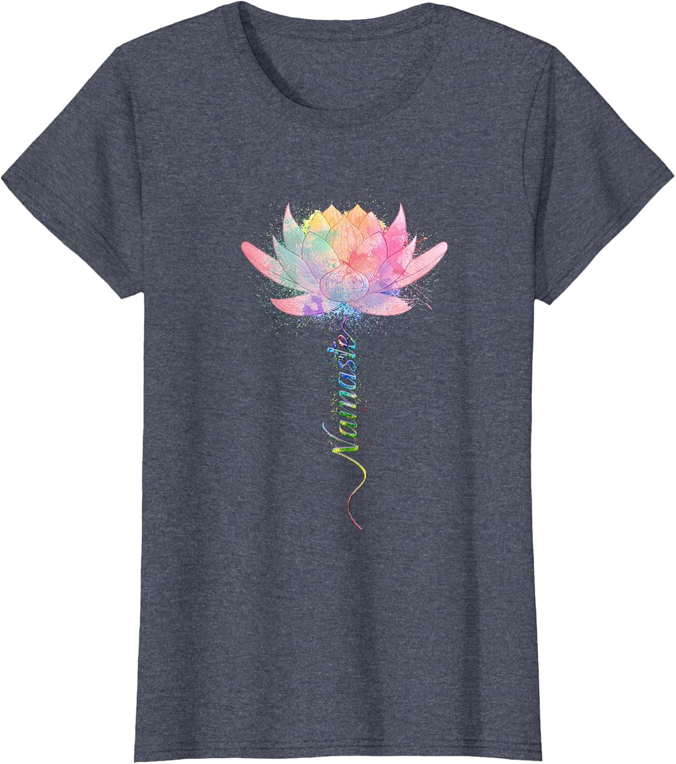 Lotus Flower Namaste Yoga Watercolor Meditation Zen Bohemian