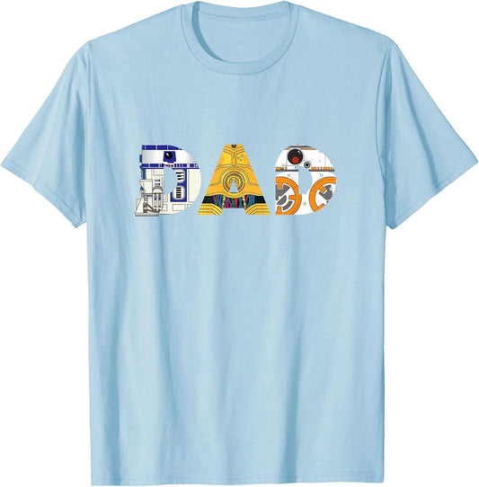 Star Wars Droids R2-D2 C-3PO BB-8 Dad Father’s Day Birthday