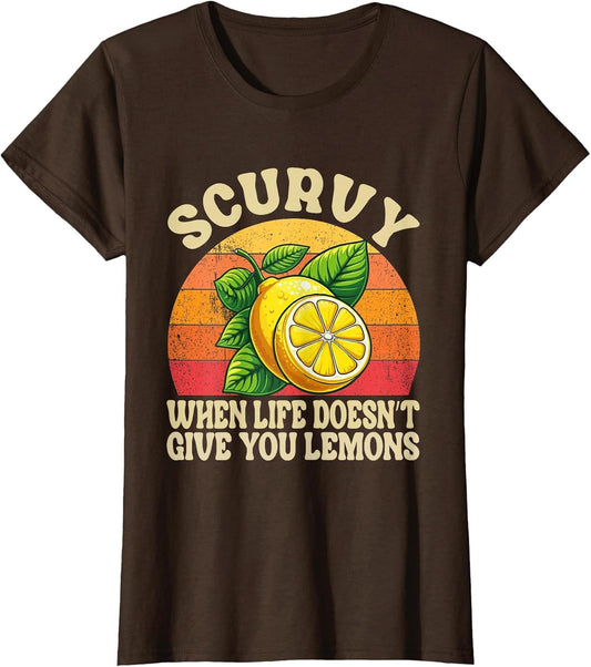 Scurvy When Life Doesn't Give You Lemons Vintage Fruit