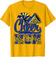 Cheer Mom Blue Gold Cheerleader Game Day Mama Football