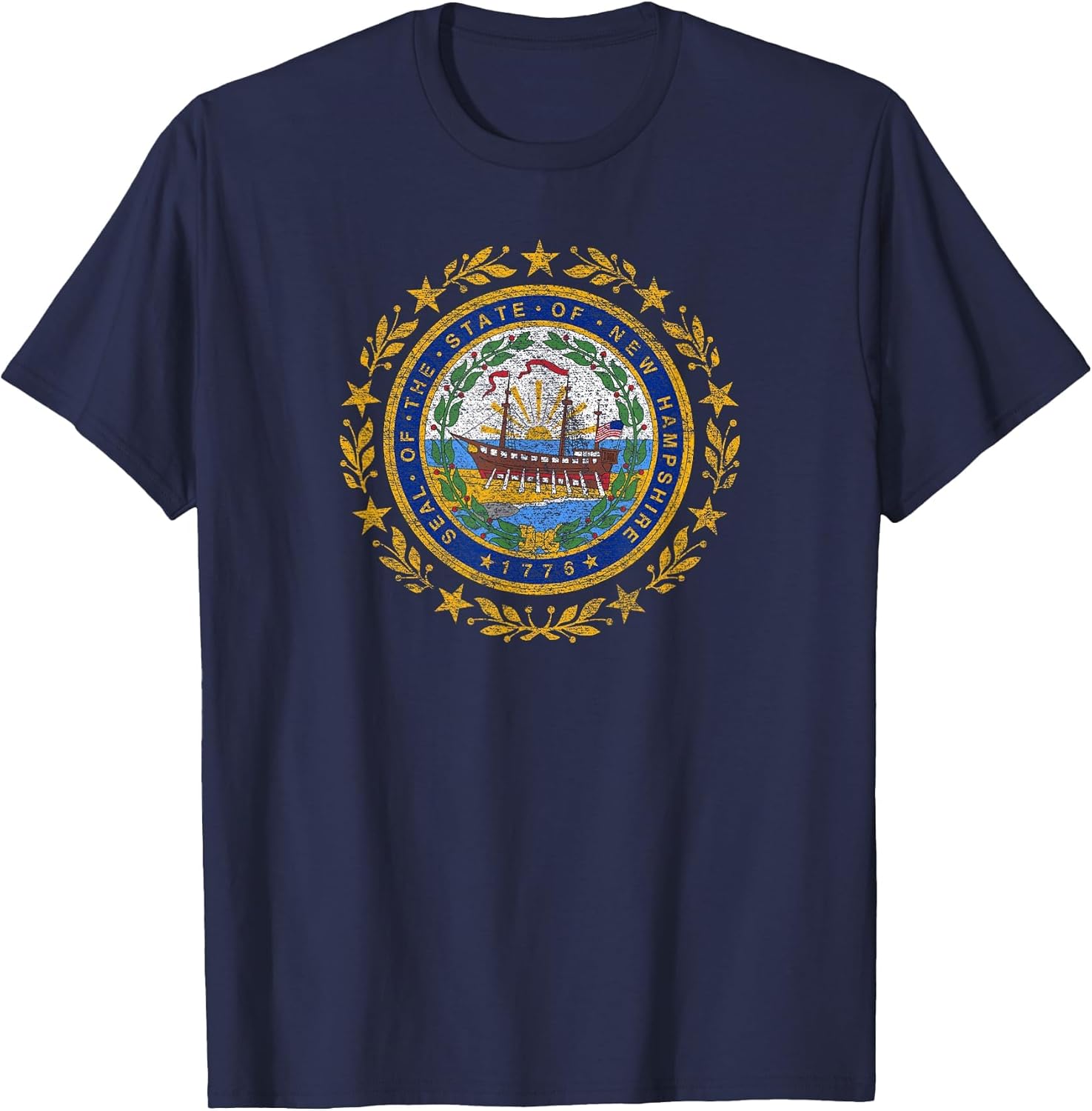 New Hampshire State Flag Seal