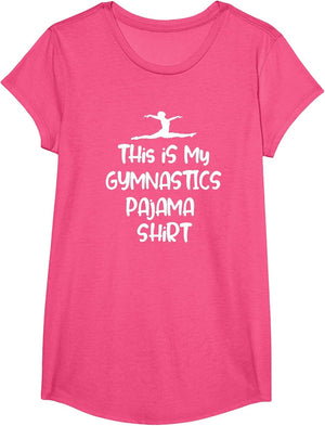 This is My Gymnastics Pajama Shirt Funny Sleep