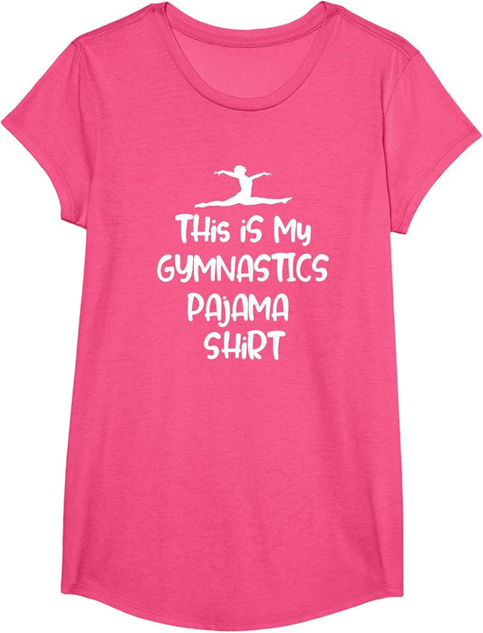 This is My Gymnastics Pajama Shirt Funny Sleep