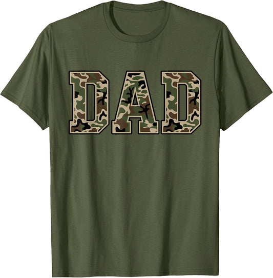Vintage Camo Duck Hunting Dad Old Camo Dad
