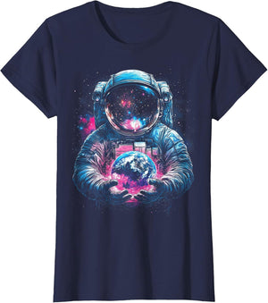 Astronaut Planet Earth Outer Space Galaxy Universe Science