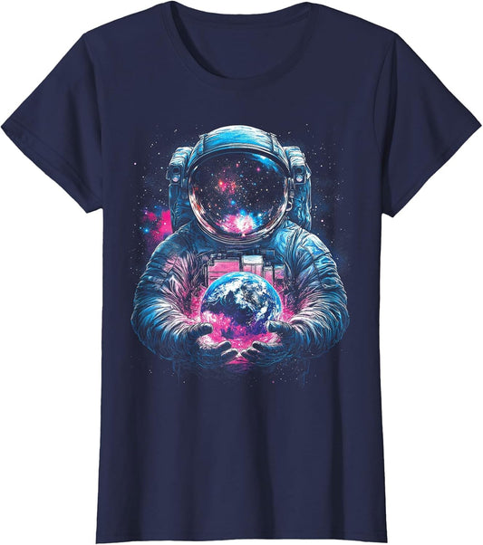 Astronaut Planet Earth Outer Space Galaxy Universe Science
