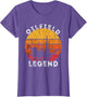 Oil Rig Retro Sunset Oilfield Legend Worker Oildriller Man