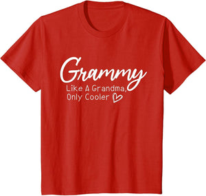 Grammy Definition Shirt for Grandma Grandmother Announcement
