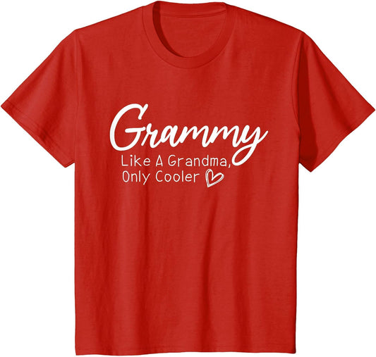 Grammy Definition Shirt for Grandma Grandmother Announcement