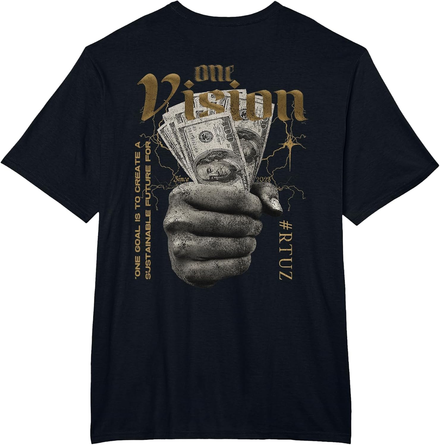 Hip Hop Vintage Hipster Edgy Urban Y2K Back Print Streetwear
