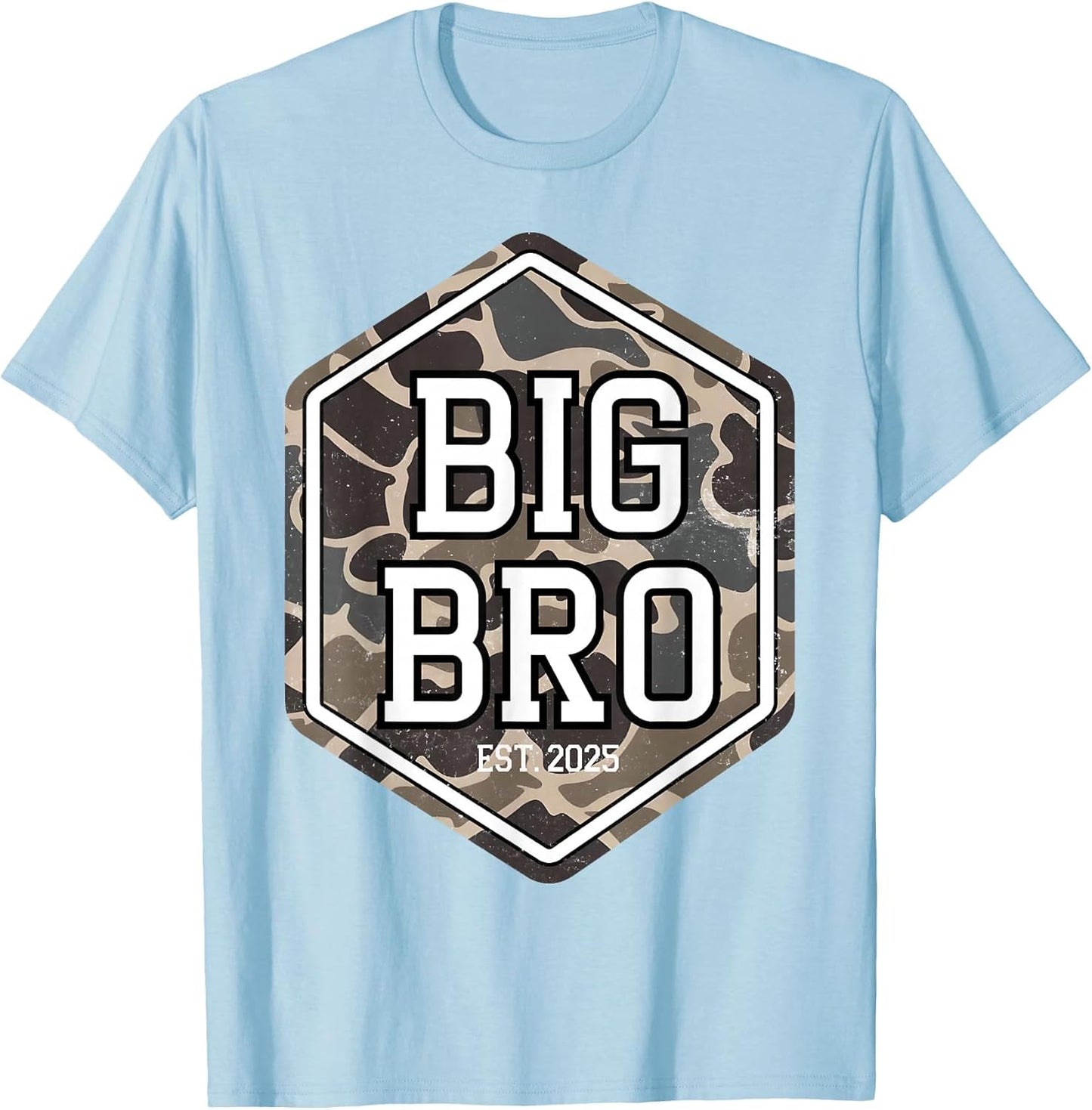Big Bro 2025 Camo Hunting Camouflage Brother Announcement