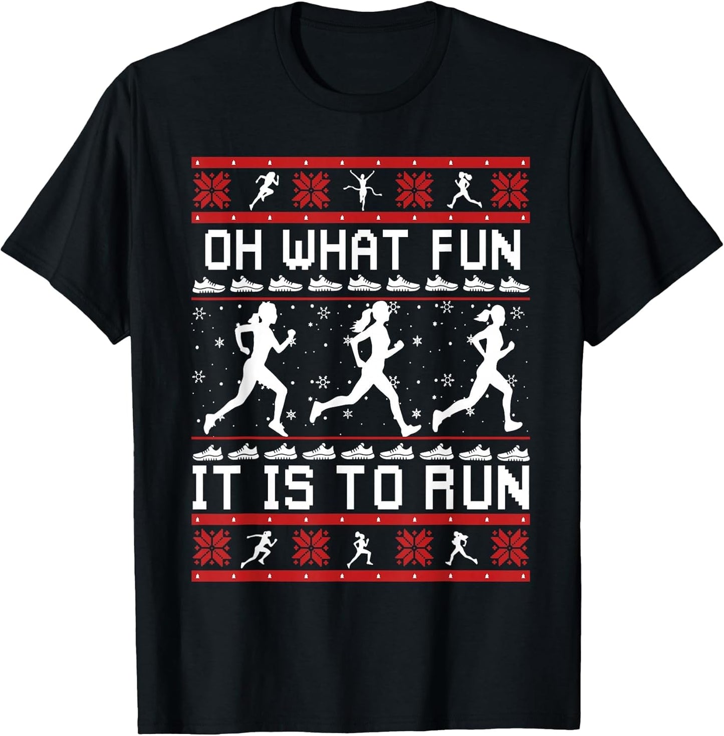 Oh What Fun It is to Run Running Marathon Runner Ugly