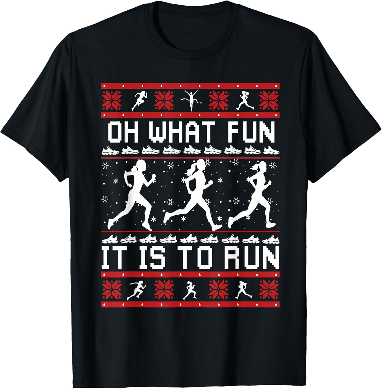 Oh What Fun It is to Run Running Marathon Runner Ugly