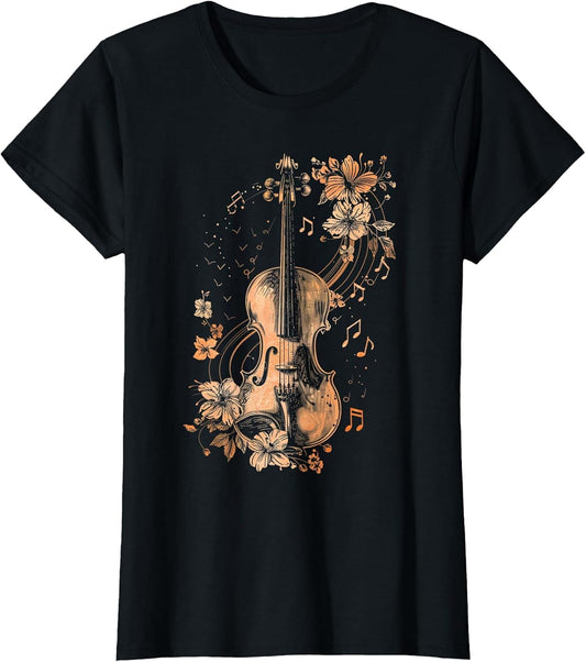 Violin Player Classical Music Notes Orchestra Violinist
