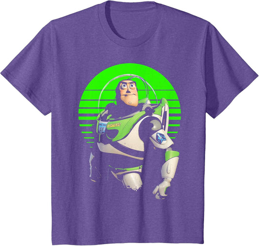 Disney Pixar Toy Story Buzz Lightyear Vintage Space Stripes