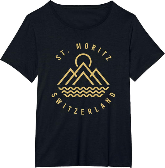 St. Moritz Mountains Switzerland Hiking Outdoors Minimal