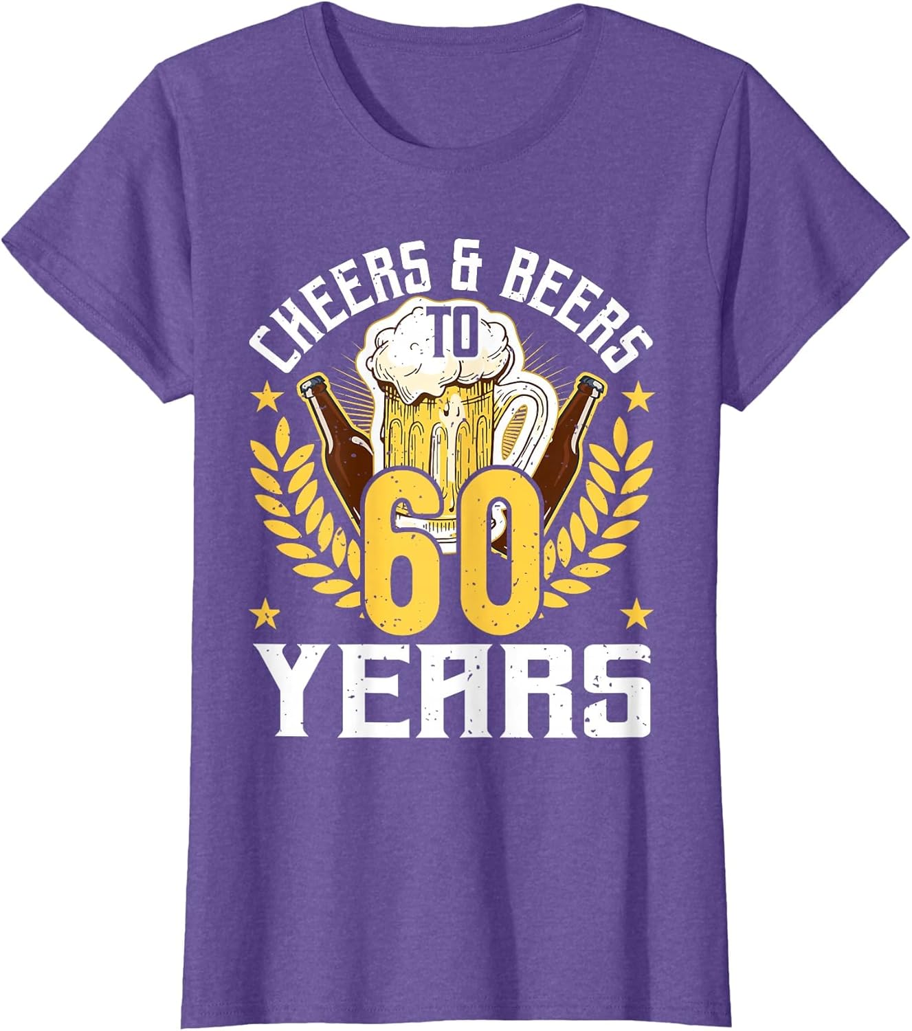 Cheers and Beers to 60 Years, Beer Lover 60th Birthday