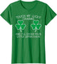 St Patricks Day Touch My Lucky Charm Fun Saint Paddys Women