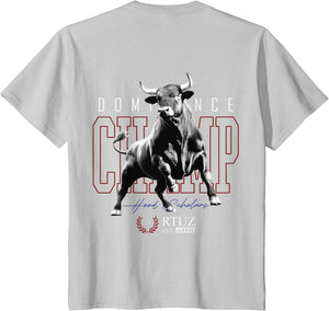 Hip Hop Urban Vintage Edgy Y2K Back Print Streetwear Bull