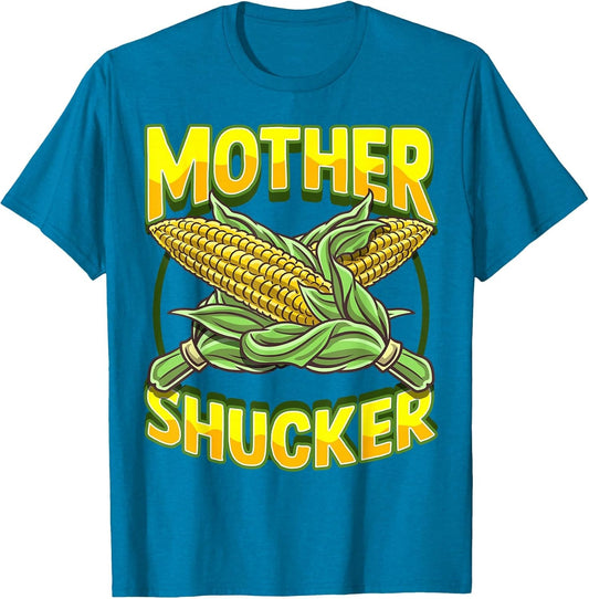 Mother Shucker Corn Lover Cob Mom Pun Maize Farmer Men Women