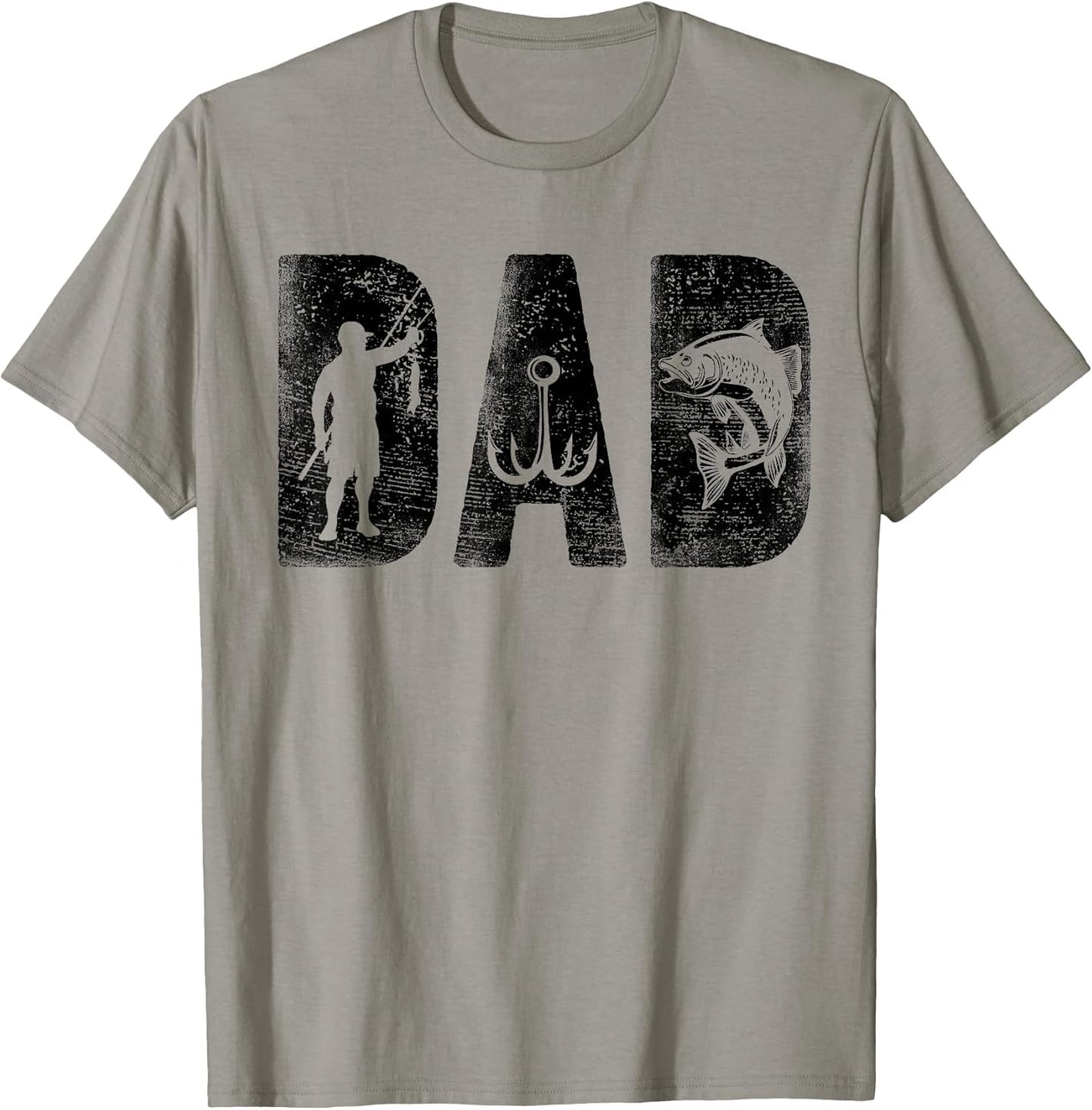 Fishing Dad Birthday Classic Bold Font Fish Daddy