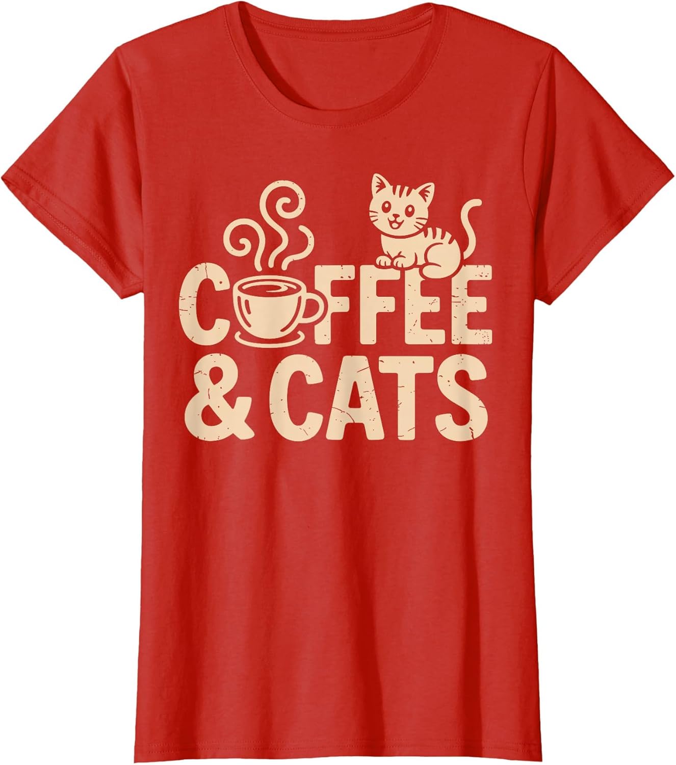 Coffee and Cats Funny Cat