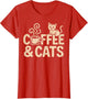 Coffee and Cats Funny Cat