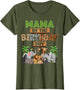 Wild Mama of The Birthday Boy Zoo Safari Jungle Animal