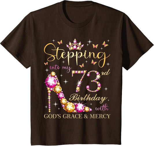 Stepping Into My 73rd Birthday with God's Grace & Mercy Cute