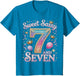 7 Years Sweet Sassy and Seven Girl Outfit 7th Birthday