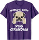 World's Best Pug Grandma Dog Granddog