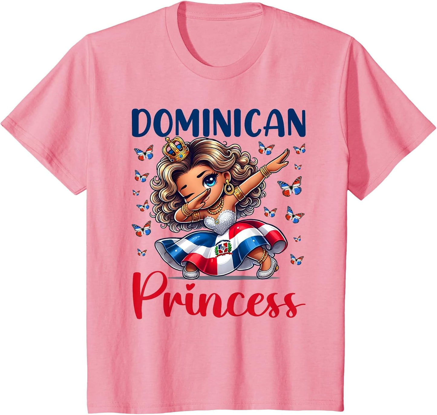 Dominican Princess Flag Latina Dominicana for Girls & Kids
